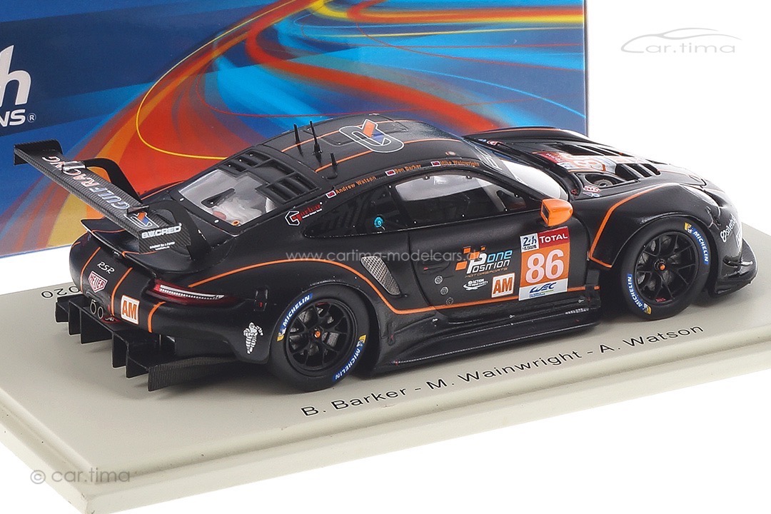 Porsche 911 RSR 24h Le Mans 2020 Barker/Wainwright/Watson Spark 1:43 S7991 Porsche 911 RSR 24h Le Mans 2020 Barker/Wainwright/Watson Spark 1:43 S7991