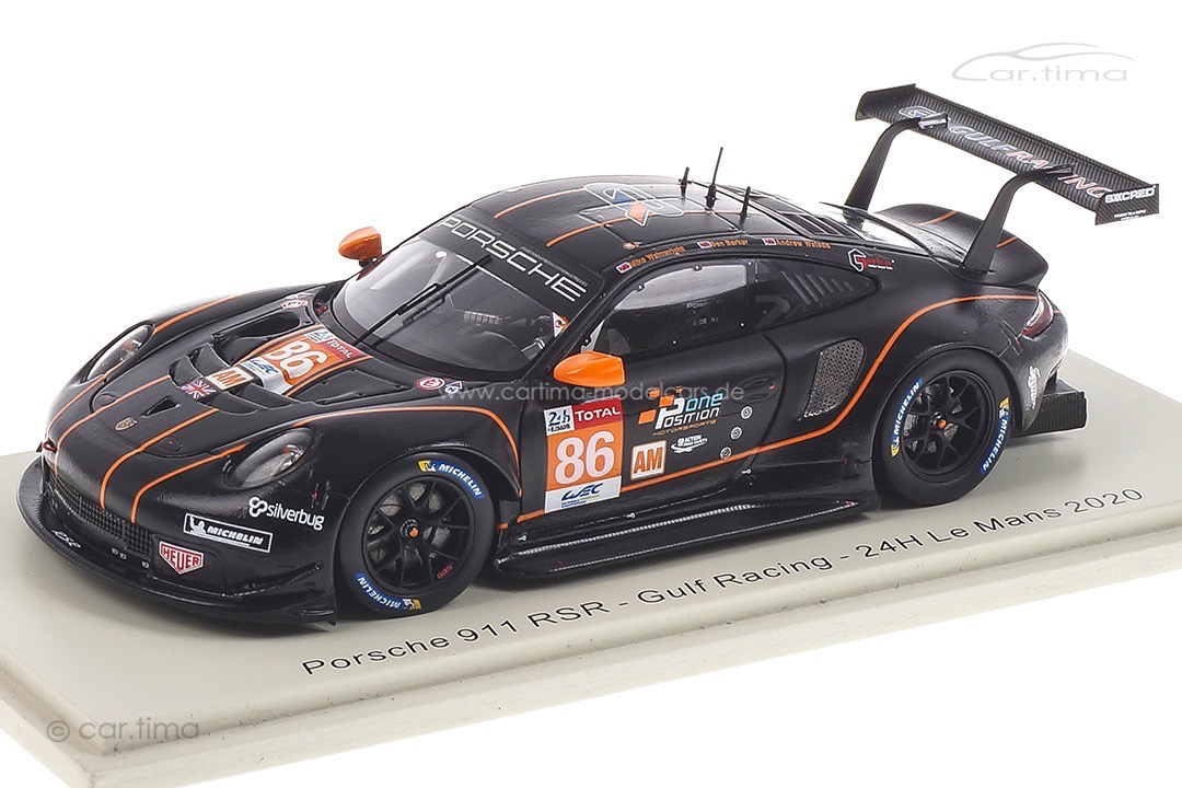 Porsche 911 RSR 24h Le Mans 2020 Barker/Wainwright/Watson Spark 1:43 S7991 Porsche 911 RSR 24h Le Mans 2020 Barker/Wainwright/Watson Spark 1:43 S7991