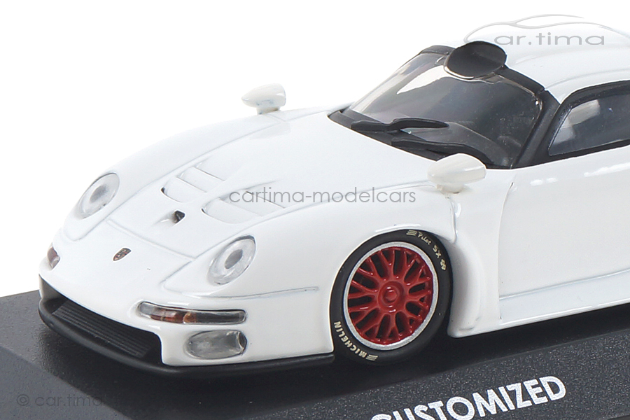 Porsche 911 GT1 Japan Edition - Minichamps car.tima CUSTOMIZED 1:43 Porsche 911 GT1 Japan Edition - Minichamps car.tima CUSTOMIZED 1:43